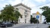 Стара снимка на щаба на Черноморския флот преди да бъде ударен
