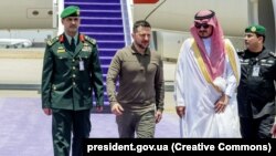 Владимир Зеленский в саудовской Джидде