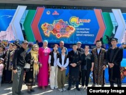 Диаспора на праздновании Дня единства народа Казахстана 1 мая.