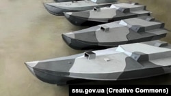 Надводні дрони Служби безпеки України SeaBaby, архівне фото 
