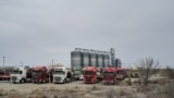 Kazakhstan. Dry port "KTZE-Khorgos Gateway", located on the border of Kazakhstan and China. Zhetysu region, March 20, 2024