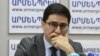 Armenia - Yeghishe Kirakosian, the Armenian government's representative to international courts, speaks during a news conference in Yerevan, December 22, 2022.