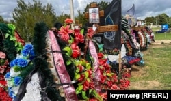 Могили російських військових на цвинтарі «Абдал-1» у Сімферополі. Крим, 29 липня 2023 року