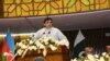 د ملي جمهوري غورځنګ مشر محسن داوړ د وېنا پر مهال ـ پخوانی انځور.