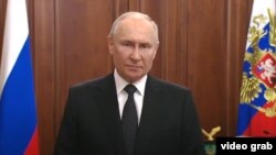 Vladimir Putin u obraćanju 24. juna 2023.