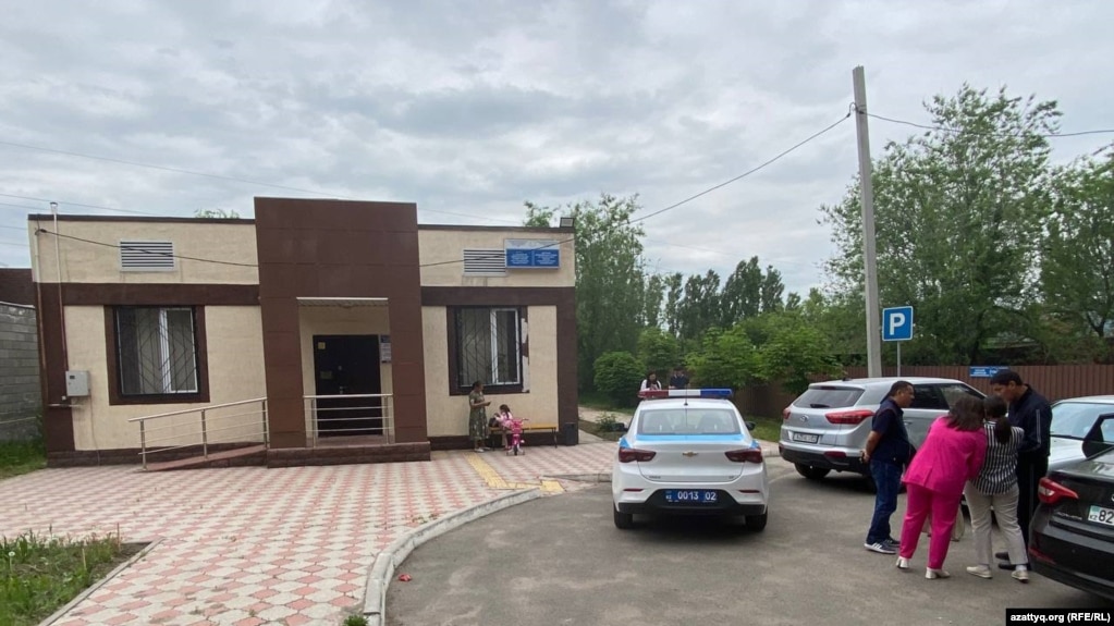  Алматыдағы полиция бөлімшелерінің бірі. Көрнекі сурет.