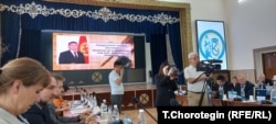 КУУнун ректору Төлөбек Абдырахманов. 30.5.2024.
