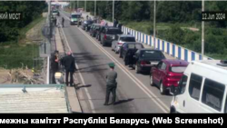 На беларуска-польскай мяжы, архіўнае фота