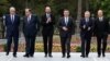 Борбор Азия лидерлери Европа кеңешинин президенти Шарль Мишел менен. Чолпон-Ата шаары. 2-июнь, 2023-жыл. 