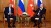 Түркиянын президенти Режеп Тайып Эрдоган менен Орусиянын лидери Владимир Путин.