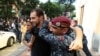 Armenia - Police arrest an antigovernment protester in Yerevan, May 13, 2024.