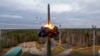 O rachetă balistică intercontinentală Yars este testată în cadrul exercițiilor nucleare ale Rusiei, la un sit de lansare din Plesetsk, în nord-vestul țării, pe 26 octombrie 2022.