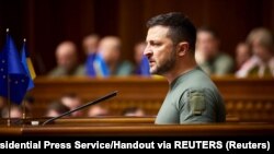 Владимир Зеленский Жогорку Радада. Архивдик сүрөт. 