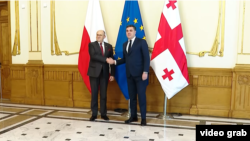 საქართველოს და პოლონეთის საგარეო საქმეთა მინისტრების შეხვედრა