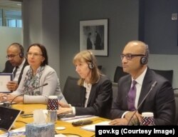 Антонелла Бассани баштаган Дүйнөлүк банктын делегациясы.