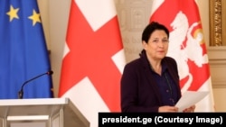 საქართველოს პრეზიდენტი სალომე ზურაბიშვილი. 