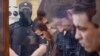 Обвиняемые по делу о теракте в "Крокус Сити Холле" в Басманном суде Москвы, 19 августа 2024 года