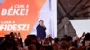 Orbán Viktor a Fidesz eredményváróján, 2024. június 10-én