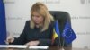 Guvernatoarea BNM, Anca Dragu, semnează cererea de aderare a Republicii Moldova la Zona Unică de Plăți în Euro (SEPA), Chișinău, 30 ianuarie.