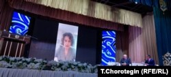 Елена Наземцева видео аркылуу сүйлөөдө. 14.6.2024.