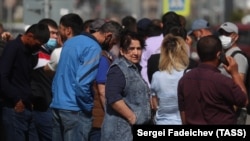 Merkezi Aziýadan bolan zähmet migrantlary Russiýada