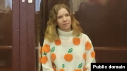 Дарья Трепова в зале суда