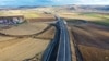 Autostrada Transilvania în zona Chețani.