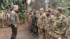 Глава Башкортостана Радий Хабиров на встрече с военнослужащими полка "Башкортостан". Ноябрь 2023 года