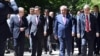 Встреча глав государств стран Центральной Азии в Чолпон-Ате (Кыргызстан), июль 2022 года.