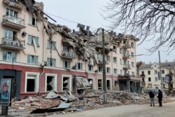 Uništeni hotel u Černihivu, 12. mart