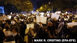 Protest u Kini zbog mjera protiv COVID -a