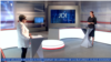 Liliana Barbăroșie și ministrul Afacerilor Interne, Ana Revenco, la Moldova 1