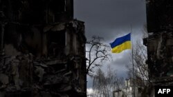 Бородянка, Киевская область, 17 апреля 2022 г.