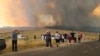Macedonia - Fire near Pehchevo.
