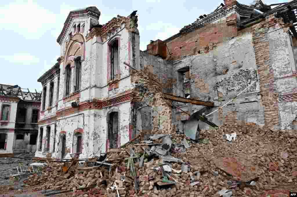 В Харькове были разрушены или повреждены 49 объектов, причисленных к культурному наследию под эгидой ЮНЕСКО 