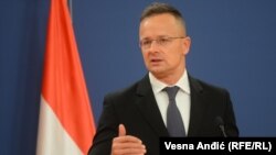 Министр иностранных дел Венгрии Петер Сийярто (архив)