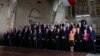 Poziranje za fotografiju na neformalnom samitu EU 27 i sastanku u okviru Evropske političke zajednice u Praškom dvorcu u Pragu, Češka Republika, 6. oktobra 2022.