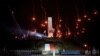 Vatromet kod memorijala Westerplatte tokom obilježavanje 83. godišnjice od početka Drugog svjetskog rata u Gradnjsku, Poljska, 1. septembar 2022. 