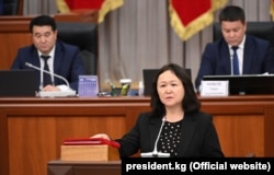 Gyrgyzystanyň Daşarky gurşaw ministri Dinara Kutmanowa