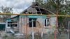 Зруйнований від мінометних та артилерійських обстрілів будинок у с. Князівка на Херсонщині