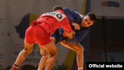 Sambo göreşi (illýustrasiýa suraty) 