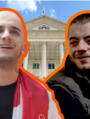 Тедо Абрамов и Давид Хомерики (коллаж)