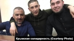 Рустем Эмирусеинов, Арсен Абхаиров һәм Эскендер Абдулганиев