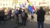 У Брюсселі протестували проти агресії Росії (відео)