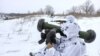 Військовослужбовці ЗСУ з Javelin на бойовому чергуванні на Донбасі. Лінія розмежування із проросійськими бойовиками на сході України