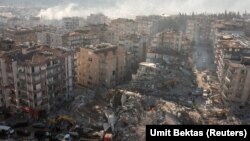 Последствия землетрясения в Хатае. Турция
