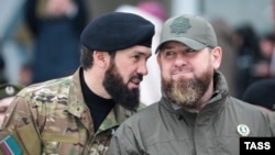 Магомед Даудов (слева) и Рамзан Кадыров