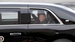 UKRAINE-CRISIS/SUMMIT-CAR-MOMENT
