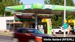 Mol-benzinkút Balatonfüreden 2022. június 26-án