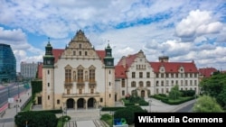 Архіўнае ілюстрацыйнае фота. Унівэрсытэт Адама Міцкевіча ў Познані
